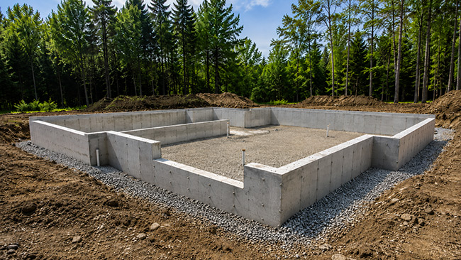 Foundation work